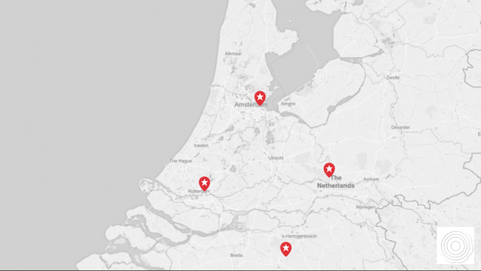 met 25 showrooms door heel europa en 3 in nederland zijn we